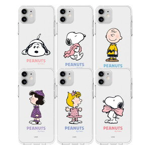 79 s[ibc Xk[s[ Guf[ iPhone Galaxy [[ P[X Jo[ X}zP[X PEANUTS SNOOPY EVERYDAY Clear Jelly Case Cover