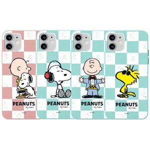 79 s[ibc Xk[s[ `FbJ{[h iPhone Galaxy \tg[[ P[X Jo[ X}zP[X PEANUTS SNOOPY CHECKERBOARD SOFT Jelly Case Cover