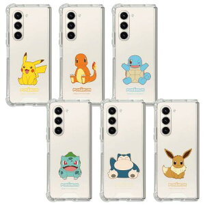 CQ |P Vv MNV[ZtH[h 5 [[n[h P[X Jo[ X}zP[X POKEMON SIMPLE Galaxy Z Fold 5 JELLY HARD CASE COVER