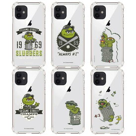 MW セサミストリート オスカー iPhone Galaxy 防弾 ケース カバー スマホケース SESAME STREET OSCAR Gell Hard Case Cover