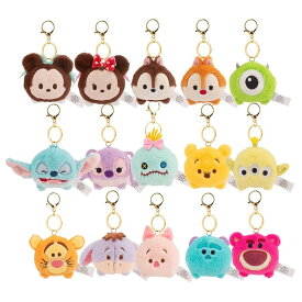 S2 ディズニー ツムツム プラッシュ ミラー キーホルダー キーリング DISNEY TSUM TSUM PLUSH MIRROR KEY RING KEY HOLDER