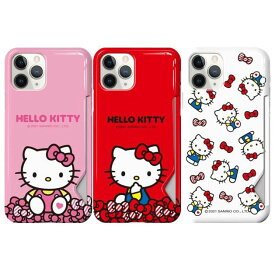 MP サンリオ ハローキティ リボン iPhone Galaxy カード スリム ハード ケース カバー スマホケース カード1枚が収納できる実用性 SANRIO HELLO KITTY RIBBON CARD SLIM HARD CASE COVER