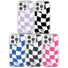 チェッカボード iPhone Galaxy ケース カバー スマホケース MagSafe 対応 防弾 レンズガード CHECKERBOARD LENS GUARD MagSafe Gell Hard Case Cover TR