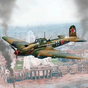IL-2m3 �x������ 1945 1/48�X�P�[�� IL 2m3 Berlin 1945 1/48 SCALE 12357 AC