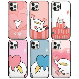 カカオフレンズ韓国 オグ ファミリー ラブ iPhone Galaxy マグネット カード ドア バンパー ケース カバー スマホケース ツインクル ラブリー OGU FAMILY LOVE MAGNET CARD DOOR BUMPER カード2枚が収納できる実用性 ミラーが入っております。 BA