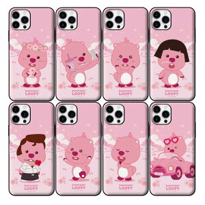 ���[�s�[ iPhone Galaxy �}�O�l�b�g �J�[�h �h�A �o���p�[ �P�[�X �J�o�[ �X�}�z�P�[�X �L���[�e�B ���[�s�[ ZANMANG LOOPY CHERRY BLOSSOM SEASON 2D MAGNET CARD DOOR BUMPER �J�[�h2�������[�ł�����p�� �~���[