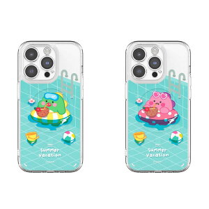 geBm v[p[eB[ iPhone Galaxy MagSafe Ή he YK[h P[X Jo[ X}zP[X LITTLE TINO POOL PARTY LENS GUARD MagSafe Gell Hard Case Cover TR