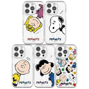 s[ibc Xk[s[ iPhone Galaxy n[ tY MagSafe Ή he YK[h P[X Jo[ X}zP[X PEANUTS SNOOPY HELLO FRIENDS LENS GUARD MagSafe Gell Hard Case Cover TR