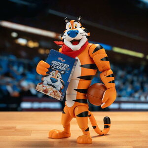 �P���b�O �L���� �g�j�[�E�U�E�^�C�K�[ �A�N�V���� �t�B�M���A JADA TOYS Kellogg�fs Frosted Flakes Tony the Tiger 6-Inch Action Figure �� 17cm S25040 JADA TOYS AC