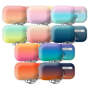 TR \bhOf[V GA[|bY v 1 2 n[h P[X Jo[ SOLID GRADATION AirPods Pro 1st 2nd Hard Case Cover ֗ȃOt