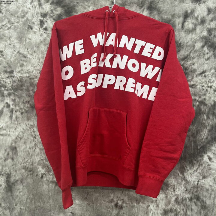 楽天市場】【中古】Supreme/シュプリーム【20SS】Known As Hooded 