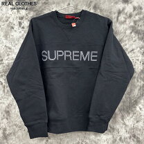 楽天市場】supreme zig zag stitch panel crewneckの通販