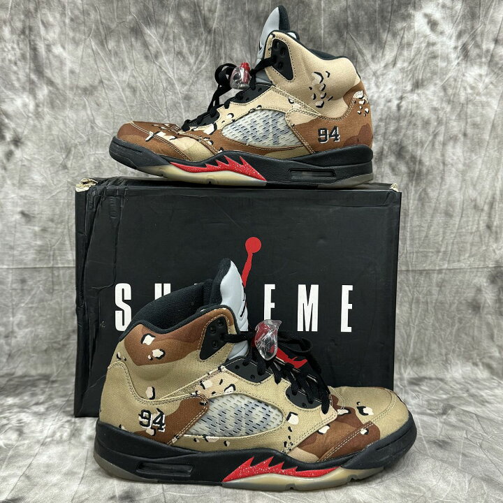 楽天市場】【中古】Supreme×NIKE/シュプリーム×ナイキ AIR JORDAN 5 