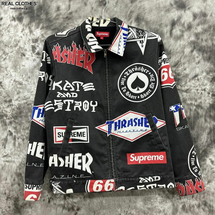 楽天市場】【中古】Supreme/シュプリーム【15SS】Thrasher Work Jacket 