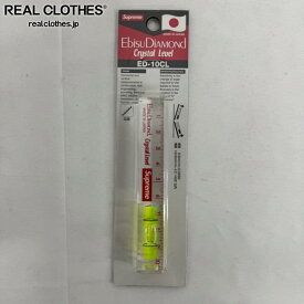 【中古】【未使用】Supreme/シュプリーム【22SS】EbisuDiamond Crystal Level/エビス ダイアモンド レベル/水平器