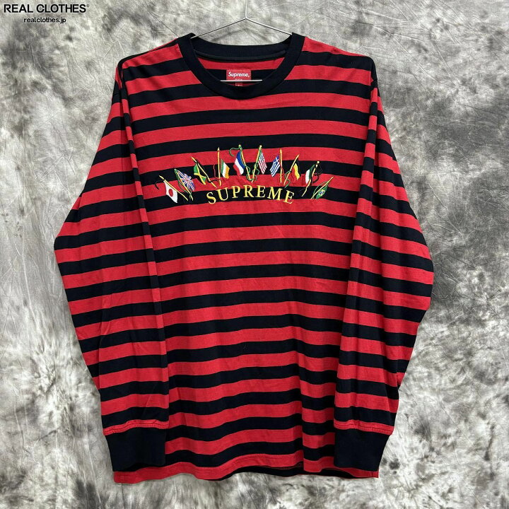 楽天市場】【中古】Supreme/シュプリーム【19AW】Flags L/S Top 