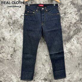 【中古】【未使用】Supreme/シュプリーム Rigid Slim Jeans/リジッド スリム ジーンズ/デニムパンツ/30