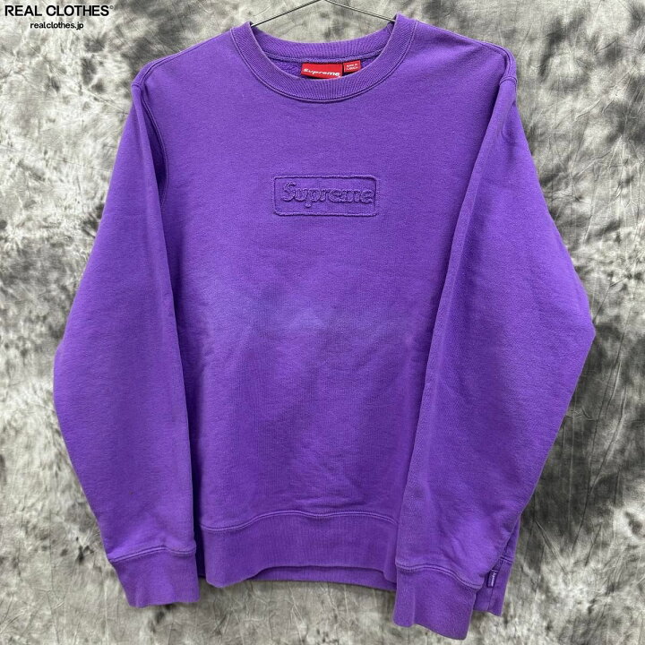楽天市場】【中古】Supreme/シュプリーム【20SS】Cutout Logo Crewneck 