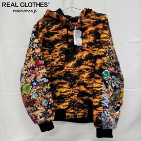 【中古】【未使用】Supreme/シュプリーム【25SS】AOI Embroidered Hooded Work Jacket/葵産業 ワーク フーディー ジャケット/L