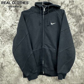 【中古】Supreme×NIKE/シュプリーム×ナイキ【25SS】Zip Up Hooded Sweatshirt/ジップアップ スウェットパーカー/L