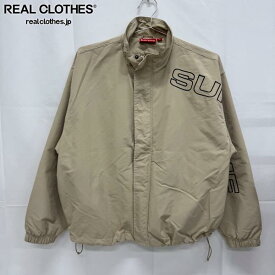 【中古】Supreme/シュプリーム【23AW】Spellout Embroidered Track Jacket/スペルアウトロゴ トラックジャケット/S