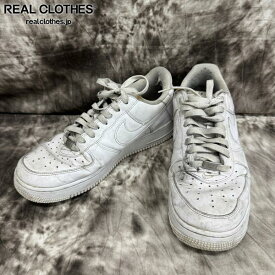 【中古】Supreme×NIKE/シュプリーム×ナイキ AIR FORCE 1 LOW/エア フォース 1 ロー CU9225-100/27.0