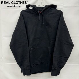 【中古】Supreme/シュプリーム【21AW】Contrast Hooded Sweat Shirt/コントラスト フーデッド スウェットシャツ パーカー/ブラック/L