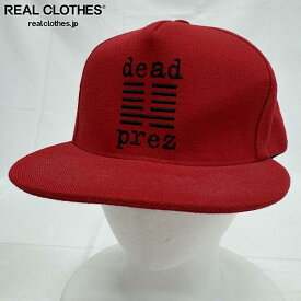 【中古】Supreme/シュプリーム【19AW】dead prez 5-Panel/デッド プレズ 5パネル キャップ/帽子/レッド