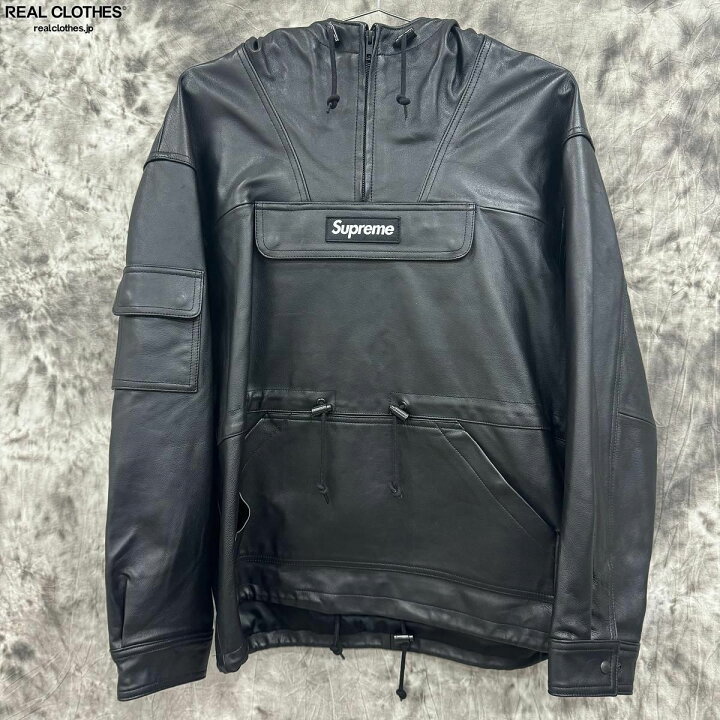 楽天市場】【中古】Supreme/シュプリーム【18AW】Leather Anorak 