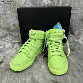 【中古】Billie Eilish×NIKE/ビリーアイリッシュ×ナイキ WMNS AJKO 1 SP/エアジョーダン ノックアウト1 ボルト DN2857-330/24.5