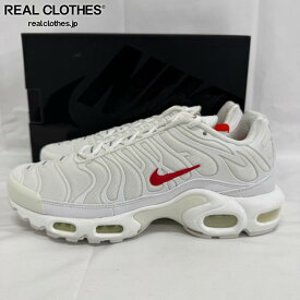 【中古】【未使用】Supreme×NIKE/シュプリーム×ナイキ AIR MAX PLUS TN エアマックス プラス DA1472-100/26.5