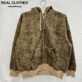 【中古】Supreme/シュプリーム【24AW】Pilled Zip Up Hooded Sweatshirt/ピルドジップアップフードパーカー/L