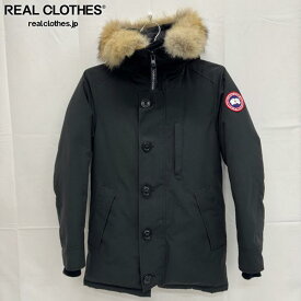 【中古】【JPタグ】CANADA GOOSE/カナダグース JASPER PARKA ジャスパーパーカ ダウンコート ブラック 3438JM/XS