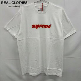 【中古】【未使用】Supreme/シュプリーム【24SS】Pinline Tee/ピンライン 半袖Tシャツ/XL