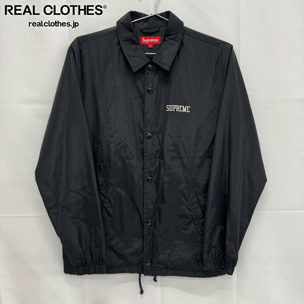 【中古】Supreme/シュプリーム 【15SS】Toshio Maeda Coaches Jacket/前田俊夫 ナイロン コーチジャケット/M