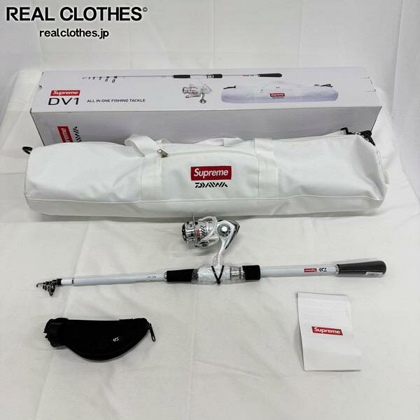 【中古】Supreme×Daiwa/シュプリーム×ダイワ【23SS】DV1 Fishing Rod and Reel/ DV1 フィッシングロッド&リール/釣り竿/ホワイト