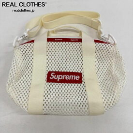 【中古】Supreme/シュプリーム【23SS】Mesh Mini Duffle Bag/メッシュ ミニ ダッフル バッグ/ショルダー バッグ/ホワイト