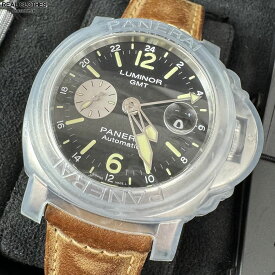 【中古】PANERAI/パネライ LUMINOR/ルミノール GMT デイト スモールセコンド 自動巻き 腕時計 OP7088 PAM01088