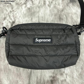 【中古】Supreme/シュプリーム 【22AW】 Puffer Side Bag パファー サイド バッグ ブラック