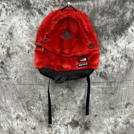 【中古】Supreme×THE NORTH FACE/シュプリーム ノースフェイス【20AW】Faux Fur Backpack/フェイクファー バックパック NM82092I