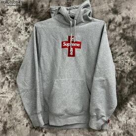 【中古】Supreme/シュプリーム 【20AW】Cross Box logo Hooded Sweatshirt/クロス ボックスロゴ フーデッド スウェットシャツ/パーカー/M