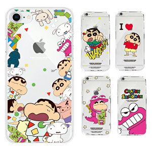CQ N񂿂 iPhone Galaxy [[ P[X Jo[ X}zP[X Crayon Shinchan Clear Jelly Case