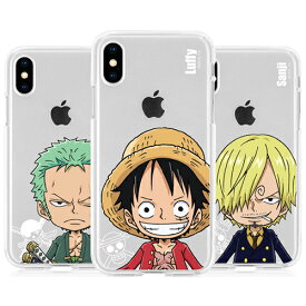 TR ワンピース iPhone Galaxy ケース カバー スマホケース ONEPIECE クリア ゼリー