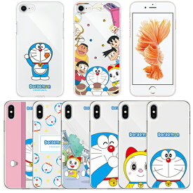 CQ ドラえもん iPhone Galaxy 透明ゼリー ケース カバー スマホケース DORAEMON Clear Jelly