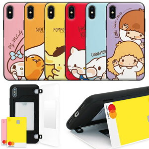 79 n[LeB }CfB ||v ł Vi[ gcCX^[Y iPhone Galaxy Jo[ X}zP[X SANRIO Characters Card Mirror Bumper IC J[h Suica J[h[\
