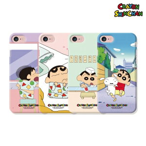 CQ N񂿂 J[g[ iPhone Galaxy X n[h P[X Jo[ X}zP[X Crayon Shinchan Cartoon Slim Hard
