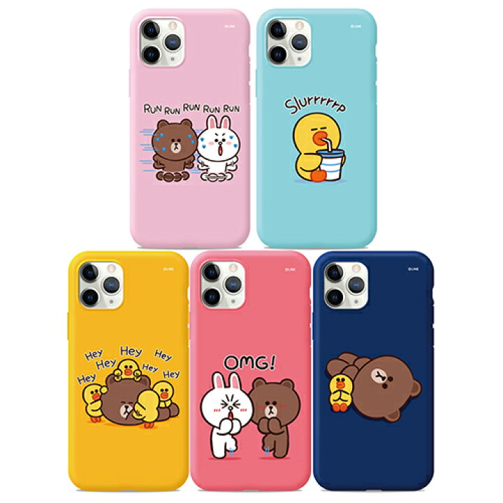 楽天市場 Gc Line Friends Animation Color Jelly ラインフレンズ Iphone ケース カバー スマホケース リアーナ