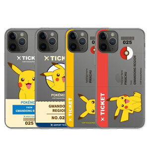 CQ �|�P���� �s�J�`���E �G�A�v���[�� �`�P�b�g iPhone Galaxy �����[���[ �P�[�X �J�o�[ �X�}�z�P�[�X POKEMON PIKACHU Air Plane Ticket Clear Jelly