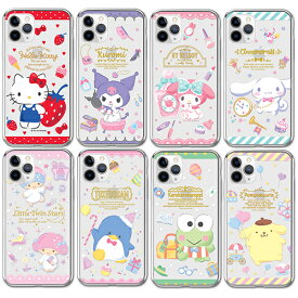 79 サンリオ ハッピネス iPhone Galaxy 透明ゼリー ケース カバー スマホケース Sanrio Characters Happiness Clear Jelly クロミ ポムポムプリン ハローキティ マイメロディ けろけろけろっぴ シナモロール リトルツインスターズ タキシードサム