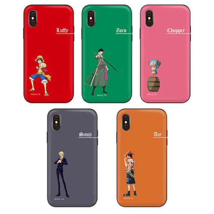 楽天市場 Tr ワンピース Iphone Galaxy ケース カバー スマホケース Onepiece Basic Card Mirror Bumper Ic Suica カード収納可能 リアーナ